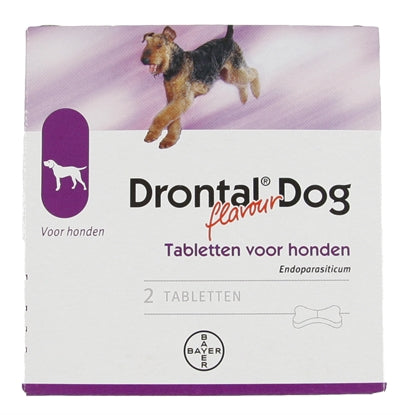 Bayer Drontal Tasty Ontworming Hond 2 TABLETTEN