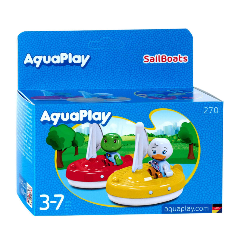 BIG AquaPlay 270 - Zeilbootjes & Figuurtjes, 2st.