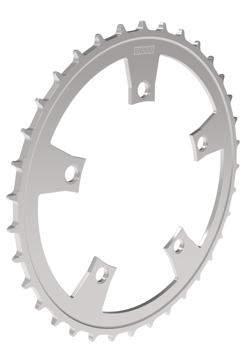 Kettingblad 64T Enduo Cargo 5-B 130-BCD Cl-46.7mm - zilver