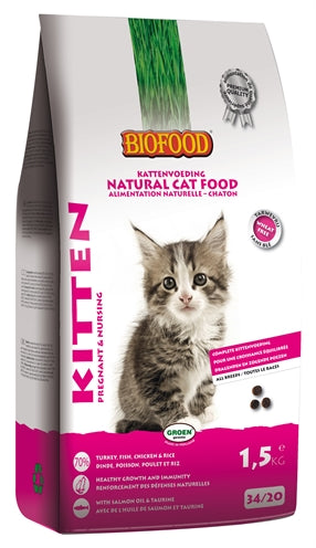 Biofood Cat Kitten Pregnant & Nursing 1,5 KG