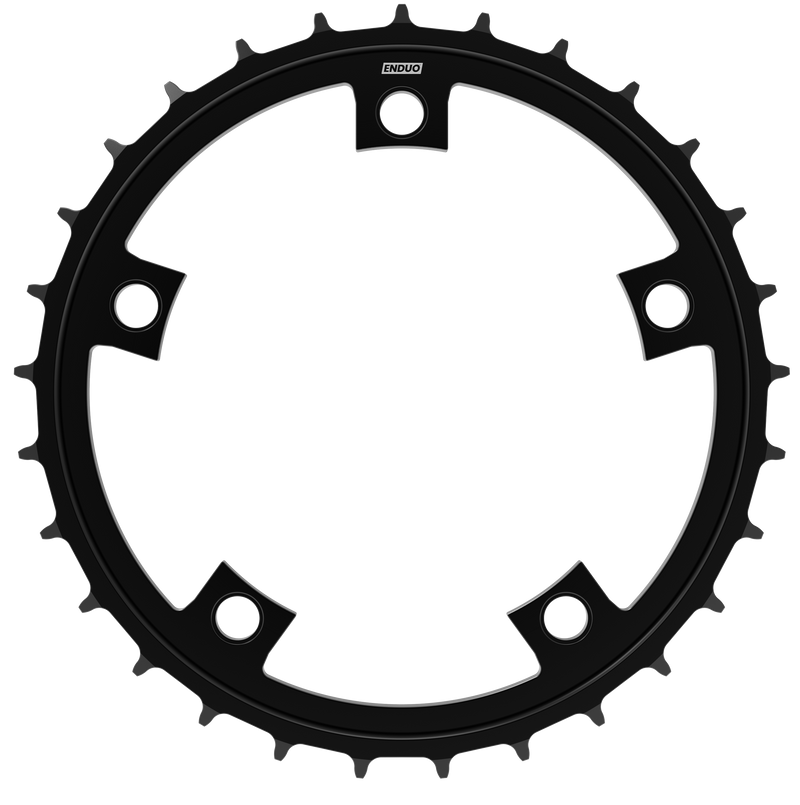 Kettingblad 64T Enduo Cargo 5-B 130-BCD Di2 Cl-41.7 - zwart