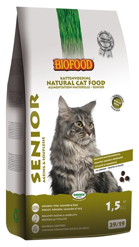 Biofood Cat Senior Ageing & Souplesse 1,5 KG