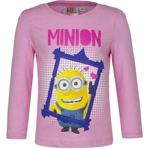 Kinder Longsleeve - Tom (Roze) - 98cm / 3 jaar