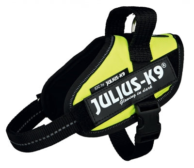 Julius K9 Idc Harnas / Tuig Neon Groen MINIMINI/40-53CM