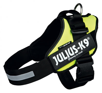 Julius K9 Idc Harnas / Tuig Neon Groen MAAT 0/58-76CM