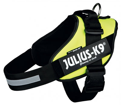 Julius K9 Idc Harnas / Tuig Neon Groen MAAT 2/71-91CM