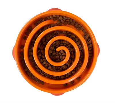 Slo-bowl Feeder Coral Oranje 29X29X6 CM