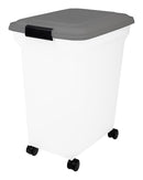 Bewaarcontainer Luchtdicht Transparant / Grijs 45 LTR 46X33,5X50 CM