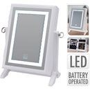 Sieradenkast met spiegel en licht