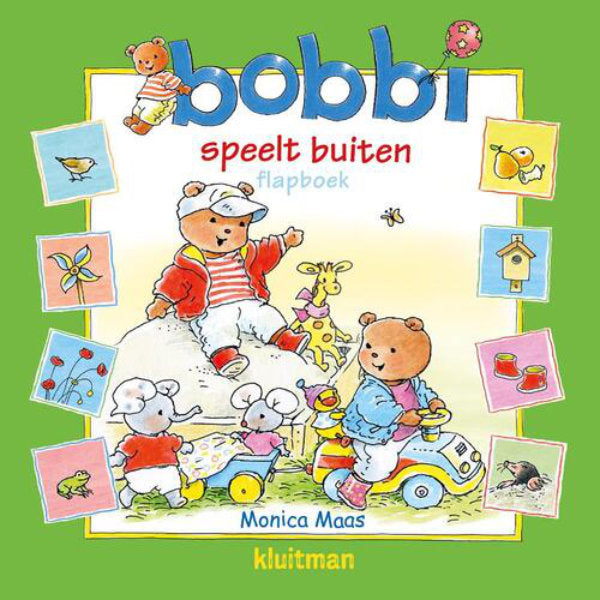 Kluitman Flapjesboek Bobbi Speelt Buiten