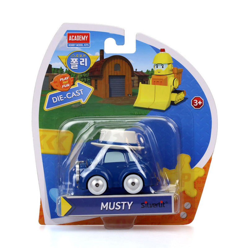 Robocar Poli Play and Fun Die-Cast Figuur Musty