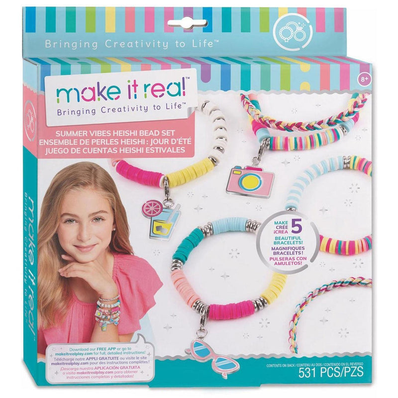 Make It Real Summer Vibes Heishi Kralen Armbandjes Maken