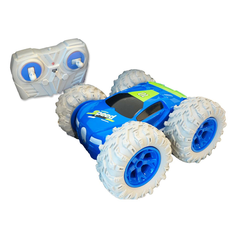 Gear2Play Flip 360 Super Racer Bestuurbare Auto Blauw