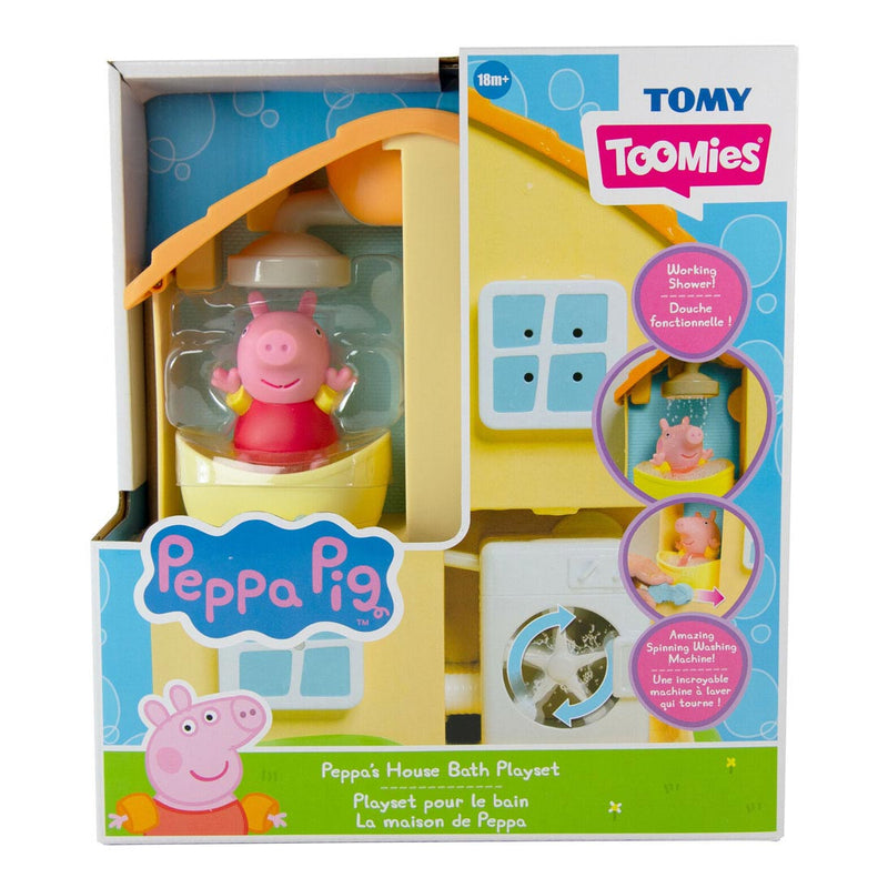 Tomy Peppa Pig Speelhuis Badspeelgoed Speelset
