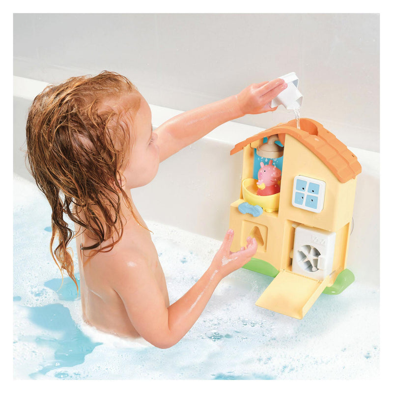 Tomy Peppa Pig Speelhuis Badspeelgoed Speelset
