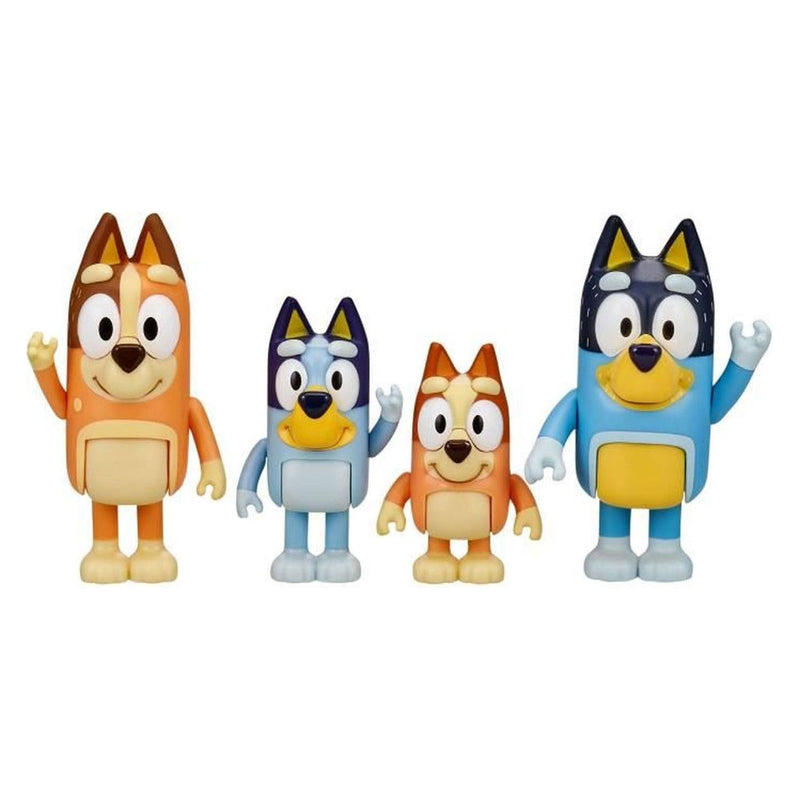 Bluey Vrienden Speelfigurenset 4 stuks