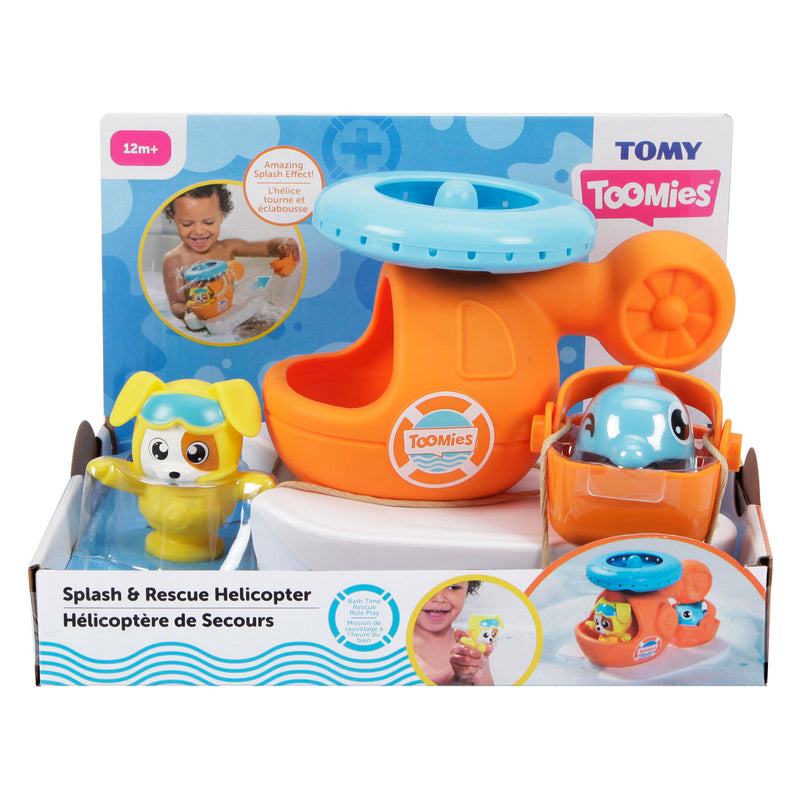 Tomy Splash en Reddingshelikopter