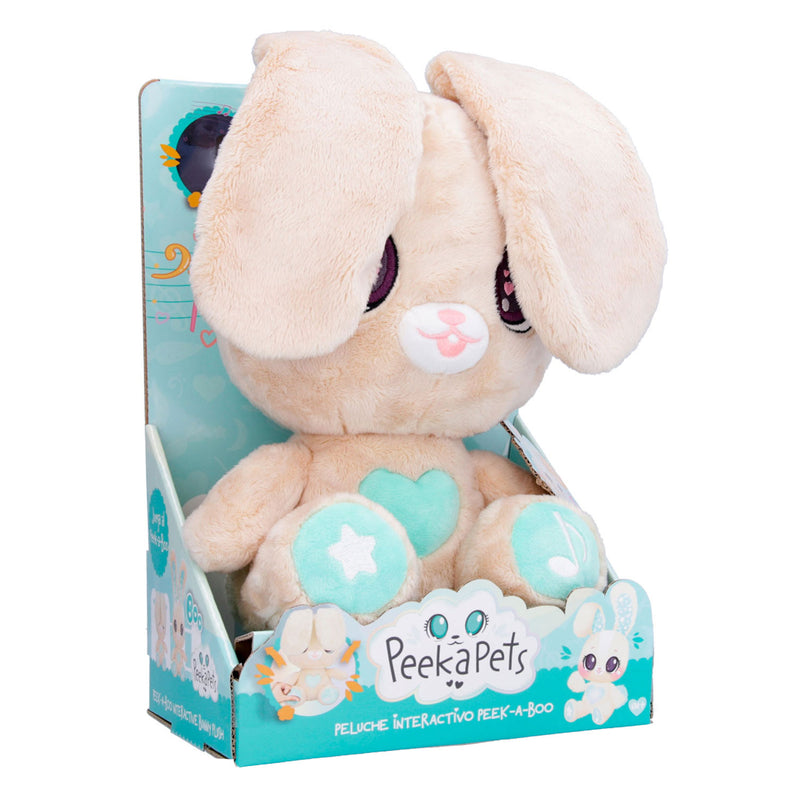 Peekapets Kiekeboe Knuffel Bunny met Geluid