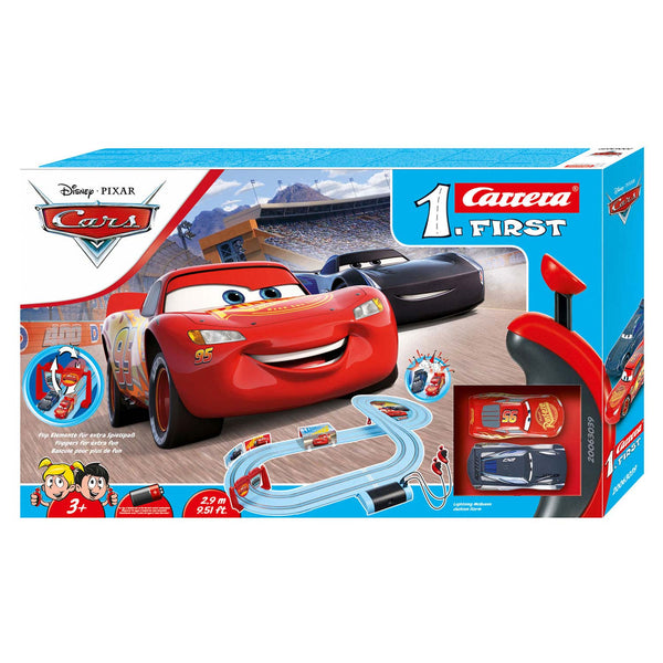 Carrera First Disney Cars Racebaan 290 cm + 2 Auto&#039;s