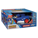 Carrera RC Sonic Team Raceauto Blauw/Zilver