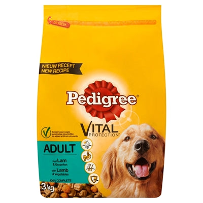 Pedigree Droog Adult Lam 3 KG