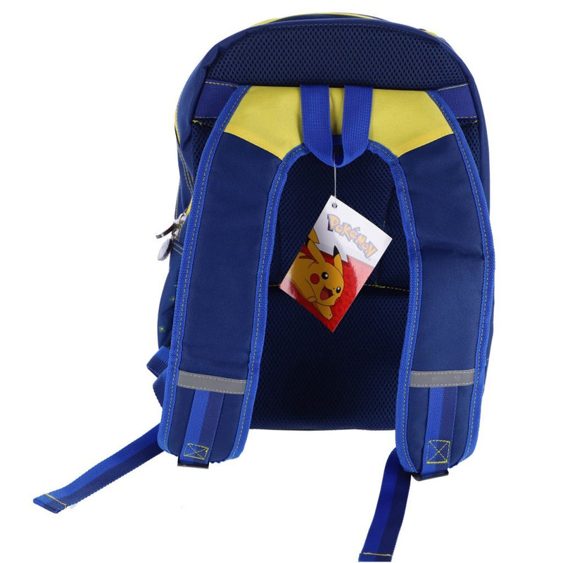 Pokémon Rugtas 45x32x16 cm Donkerblauw/Geel