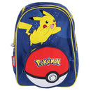 Pokémon Rugtas 45x32x16 cm Donkerblauw/Geel