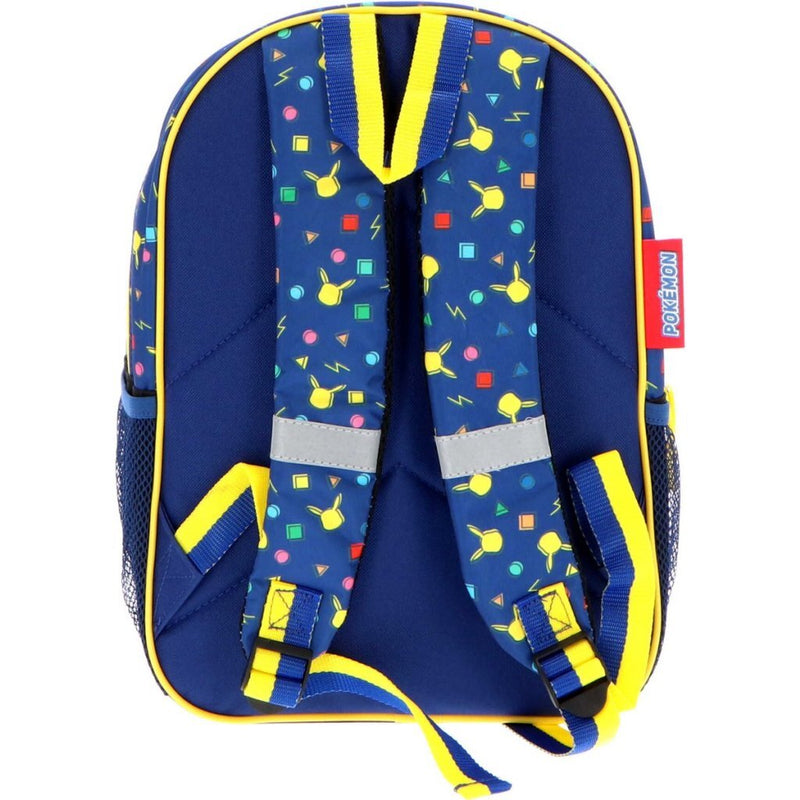 Pokémon Rugzak 37x21 cm Donkerblauw/Geel