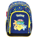 Pokémon Rugzak 37x21 cm Donkerblauw/Geel