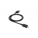 Muvit M132548  Lightning Kabel Zwart (100cm)