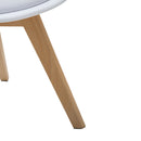 Kangaro Stoel Brekka Wit 4 Stuks