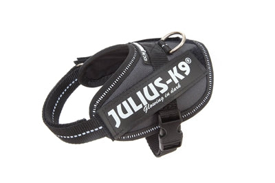 Julius K9 Idc Power-harnas / Tuig Voor Labels Antraciet BABY 1/30-40 CM