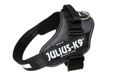 Julius K9 Idc Power-harnas / Tuig Voor Labels Antraciet MAAT 1/66-85 CM