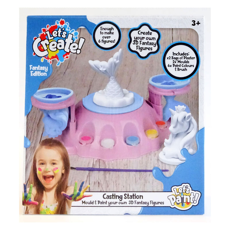 Lets Create! Verf en Gipsgiet Station