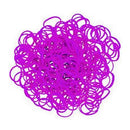 Rainbow Loom 300 Stuks + 12 Clips Neon Paars