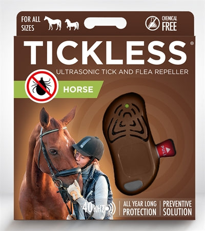 Tickless Teek En Vlo Afweer Voor Paard Bruin