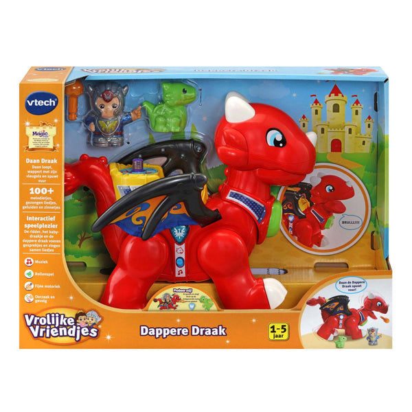 VTech Vrolijke Vriendjes Dappere Draak Daan + Licht en Geluid