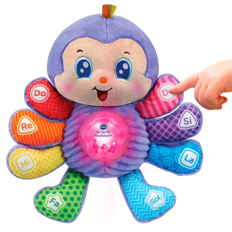VTech Baby Do Re Mi Knuffelspin + Licht en Geluid