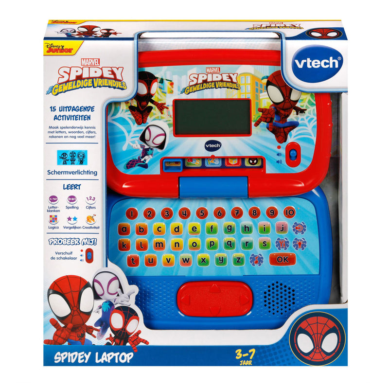 VTech Spidey Leercomputer Rood/Blauw