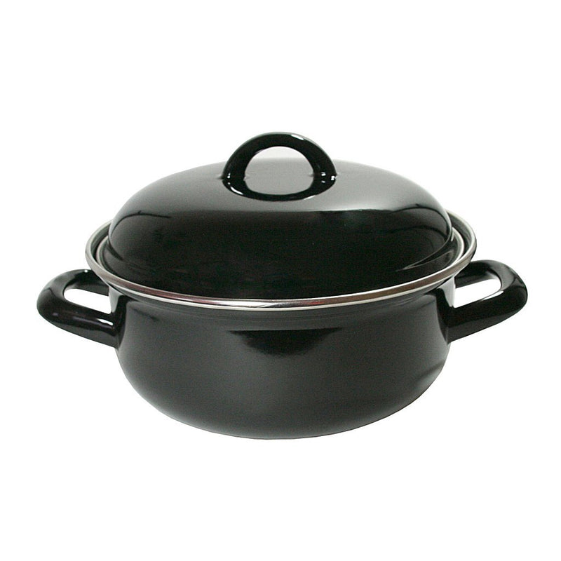 Imperial Kitchen Braadpan 20 cm Zwart/Emaill