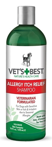 Vets Best Allergy Itch Relief Shampoo 470 ML