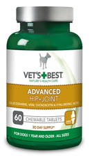 Vets Best Advanced Hip+joint Hond 60 TBL