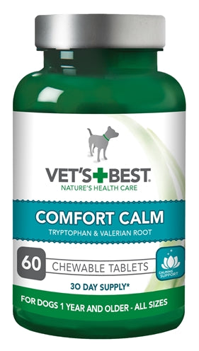 Vets Best Comfort Calm Hond 60 TBL