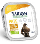 Yarrah Dog Alu Pate Kip / Zeewier Graanvrij 12X150 GR