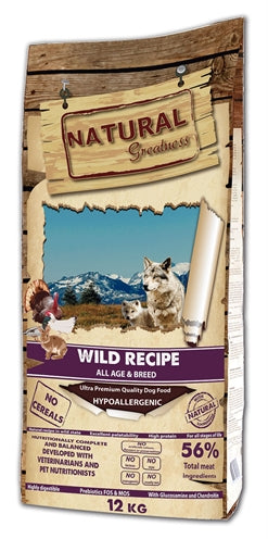 Natural Greatness Wild Recipe 12 KG
