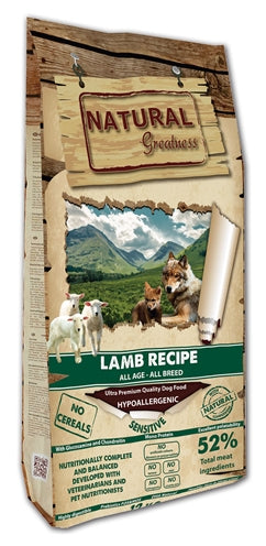 Natural Greatness Lamb Recipe 12 KG