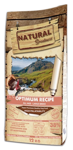 Natural Greatness Optimum Large Breed 10+2 KG GRATIS