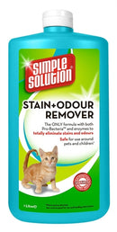 Simple Solution Stain & Odour Vlekverwijderaar Kat Navulling 1 LTR