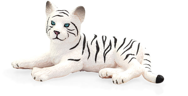 Mojo Wildlife Witte Tijgerwelp Liggend  - 387015