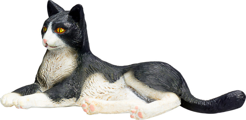 Mojo Farmland Liggende Kat Zwart/Wit - 387367